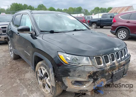 2019 Jeep Compass Limited 4X4 from USA, damaged, VIN 3C4NJDCB2KT821856
